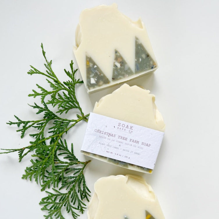 Christmas Tree Farm Soap by SOAK bath Co Wholesale