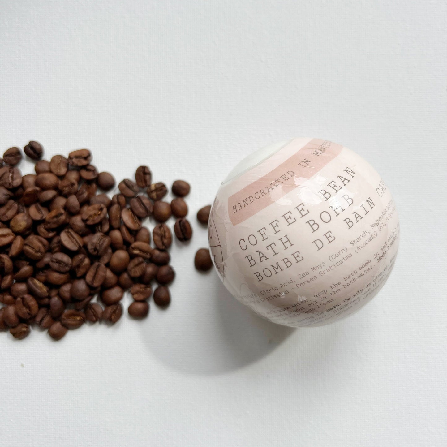 Coffee Bean Bath Bomb - Canadian Handmade