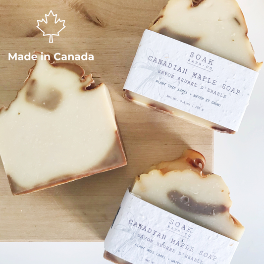 Canadian Maple Soap Bar - Made in Canada