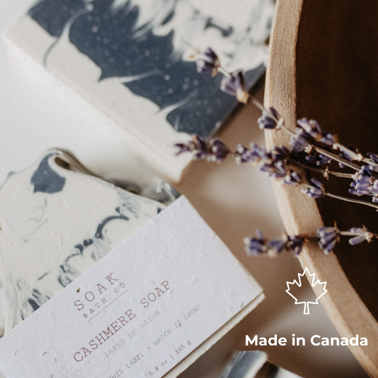 Cashmere Soap Bar - #1 Bestseller - Made in Canada