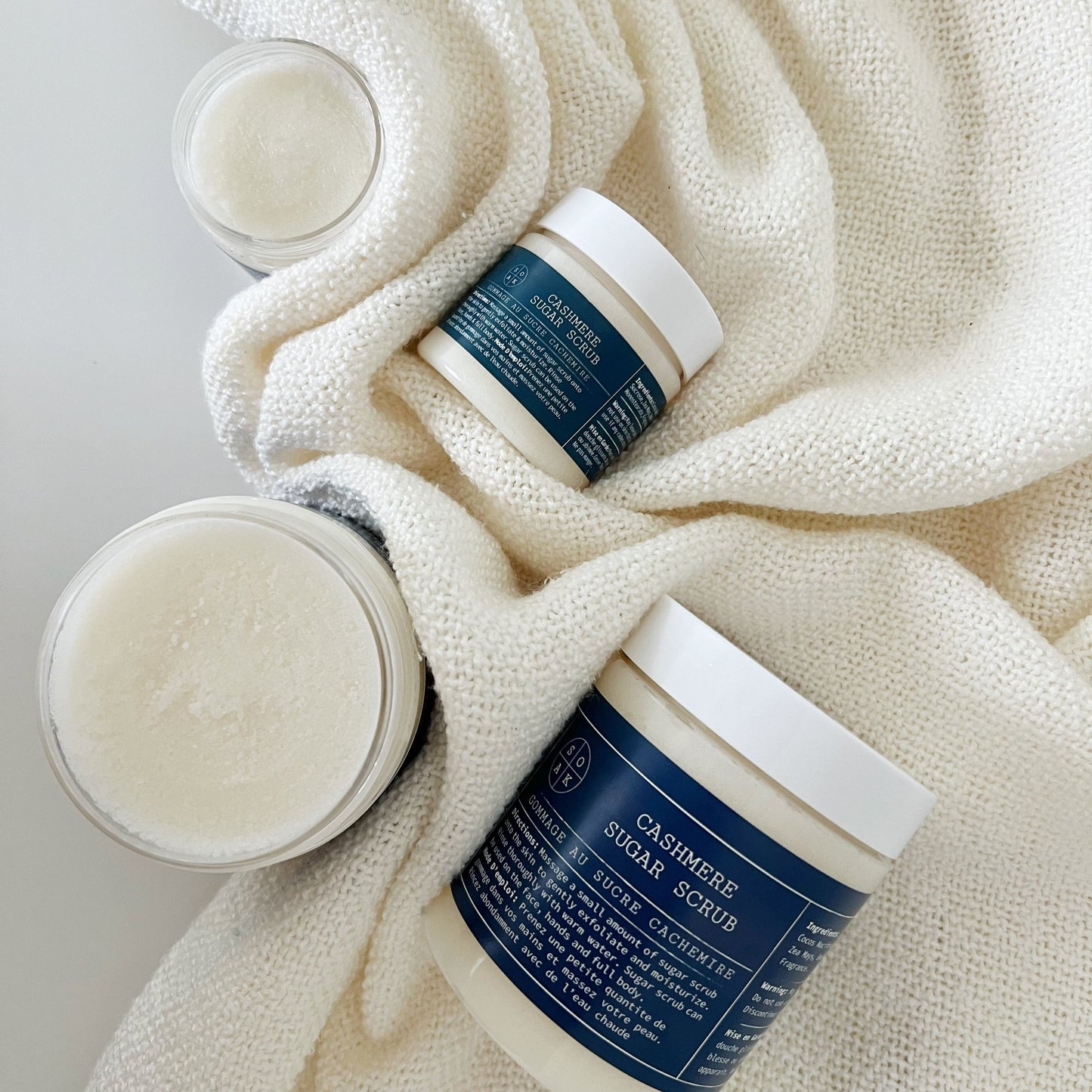 Mini Cashmere Sugar Scrub - 2oz - Made in Canada