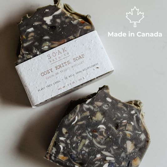 Cozy Knits Soap Bar - Canadian Made