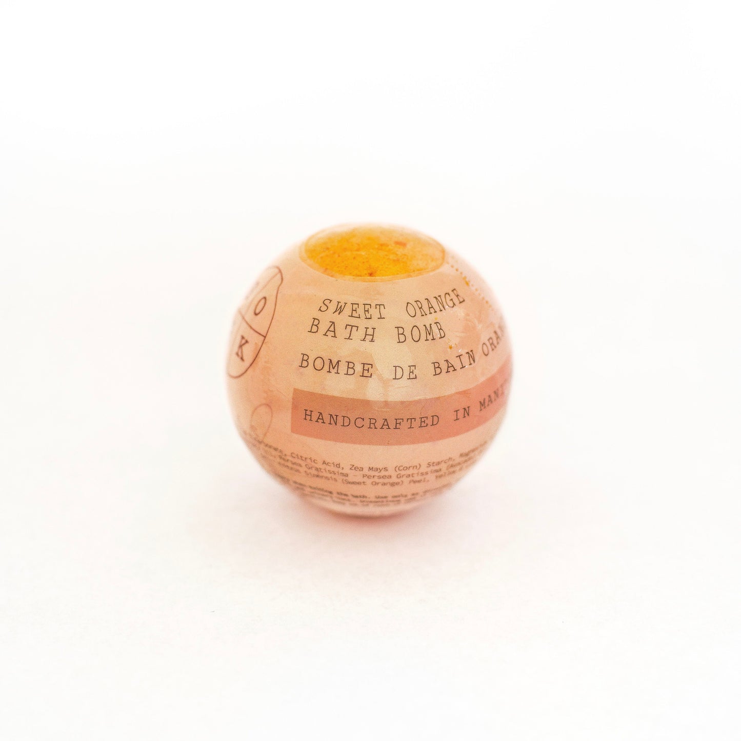 Sweet Orange Bath Bomb - Made in Canada