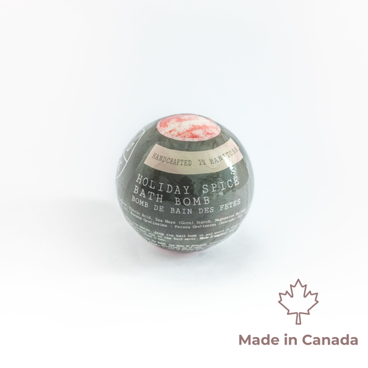Holiday Spice Bath Bomb - Canadian Made