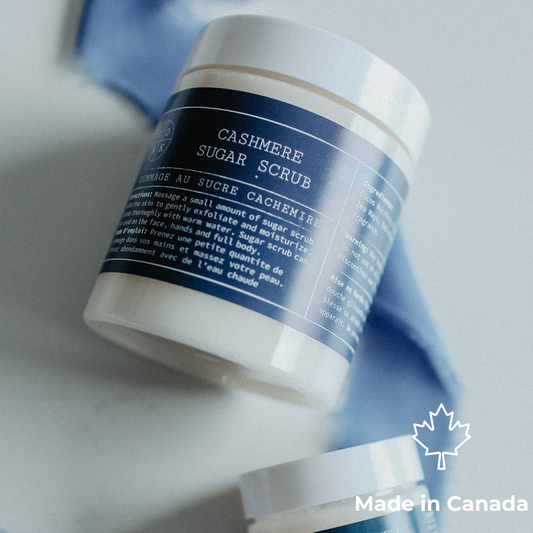 Cashmere Sugar Scrub - 8oz - Made in Canada