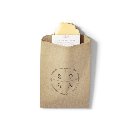 SOAK Branded Kraft Paper Bag