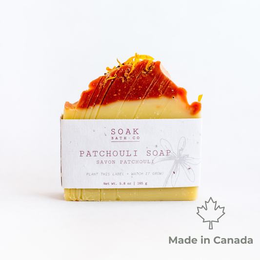Patchouli Soap Bar - Made in Canada