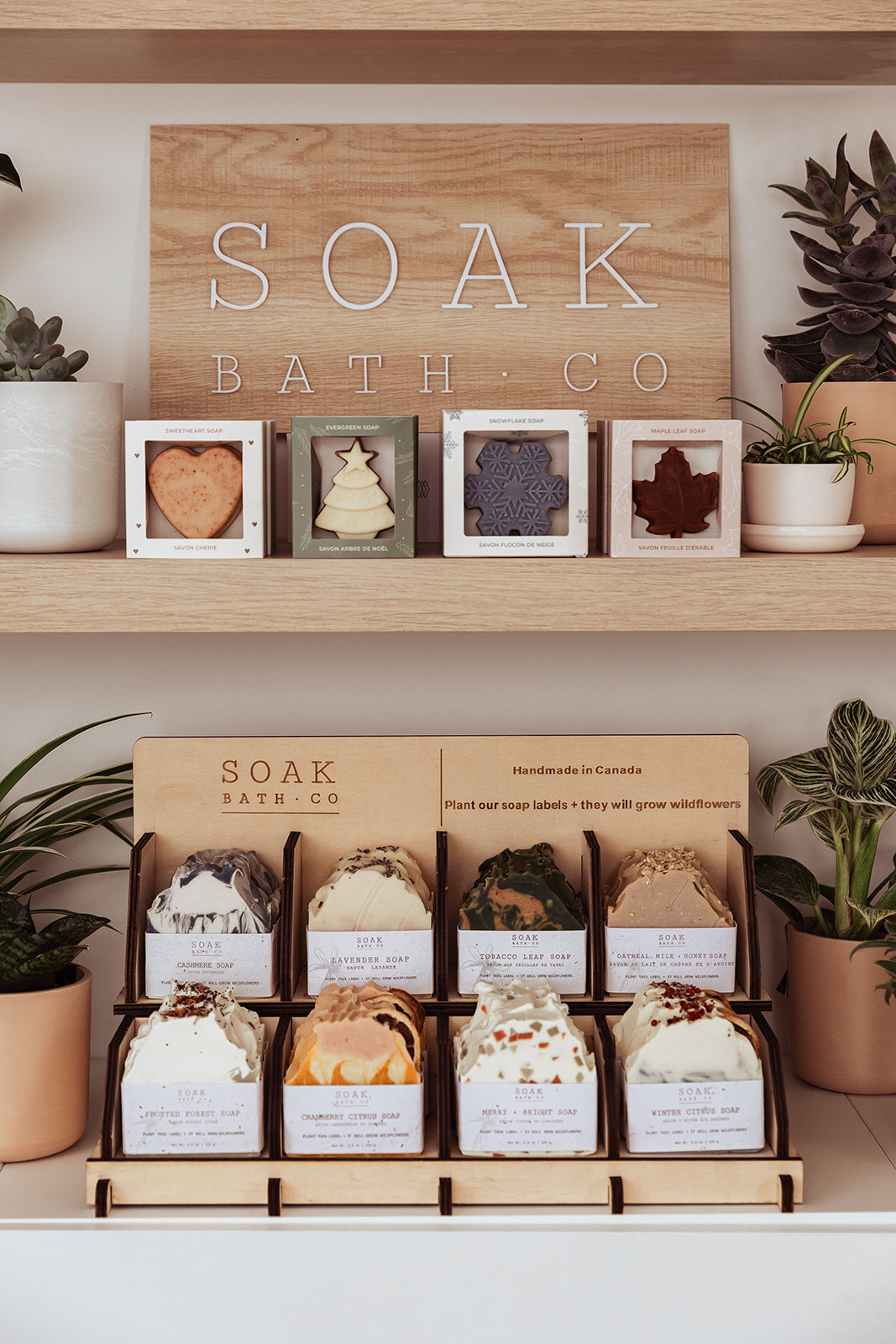 Maple Leaf Soap Bar - Made in Canada