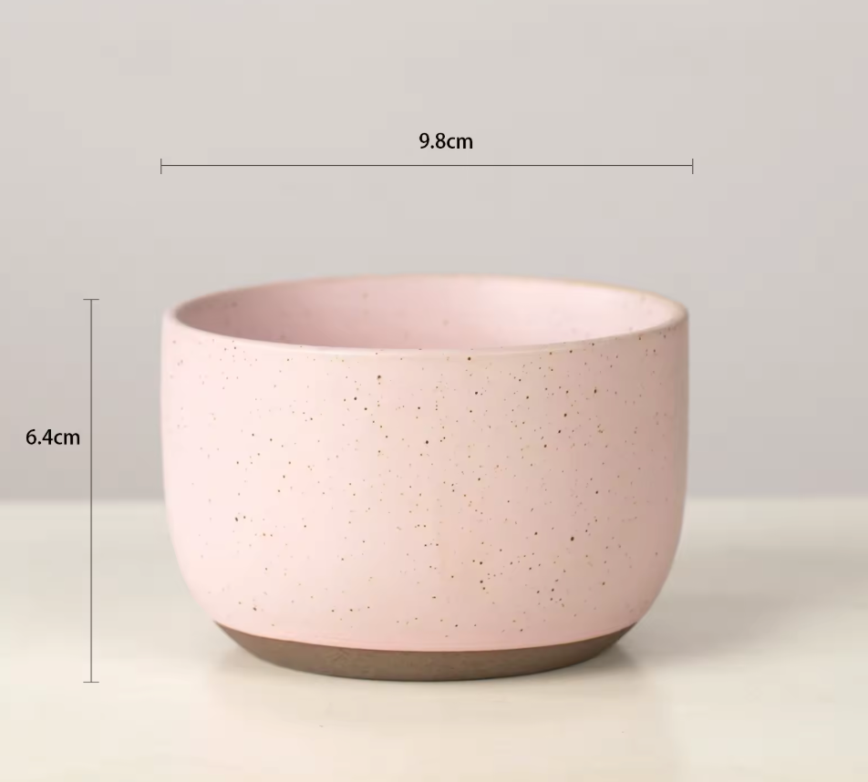 Blush Pink Ceramic Bowl