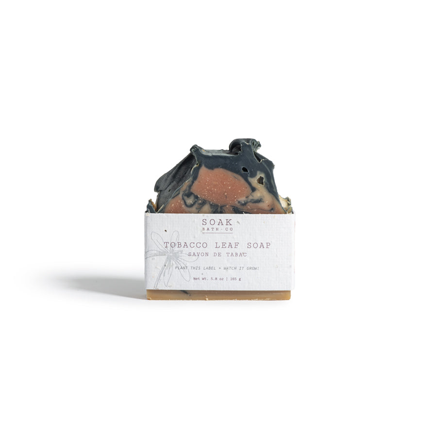 Tobacco Leaf Soap Bar - #2 Bestseller - Canadian Handmade