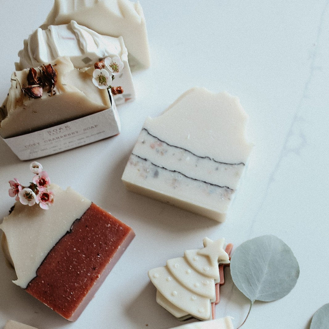 Twinkling Lights Soap Bar with Holiday Collection soak bath co