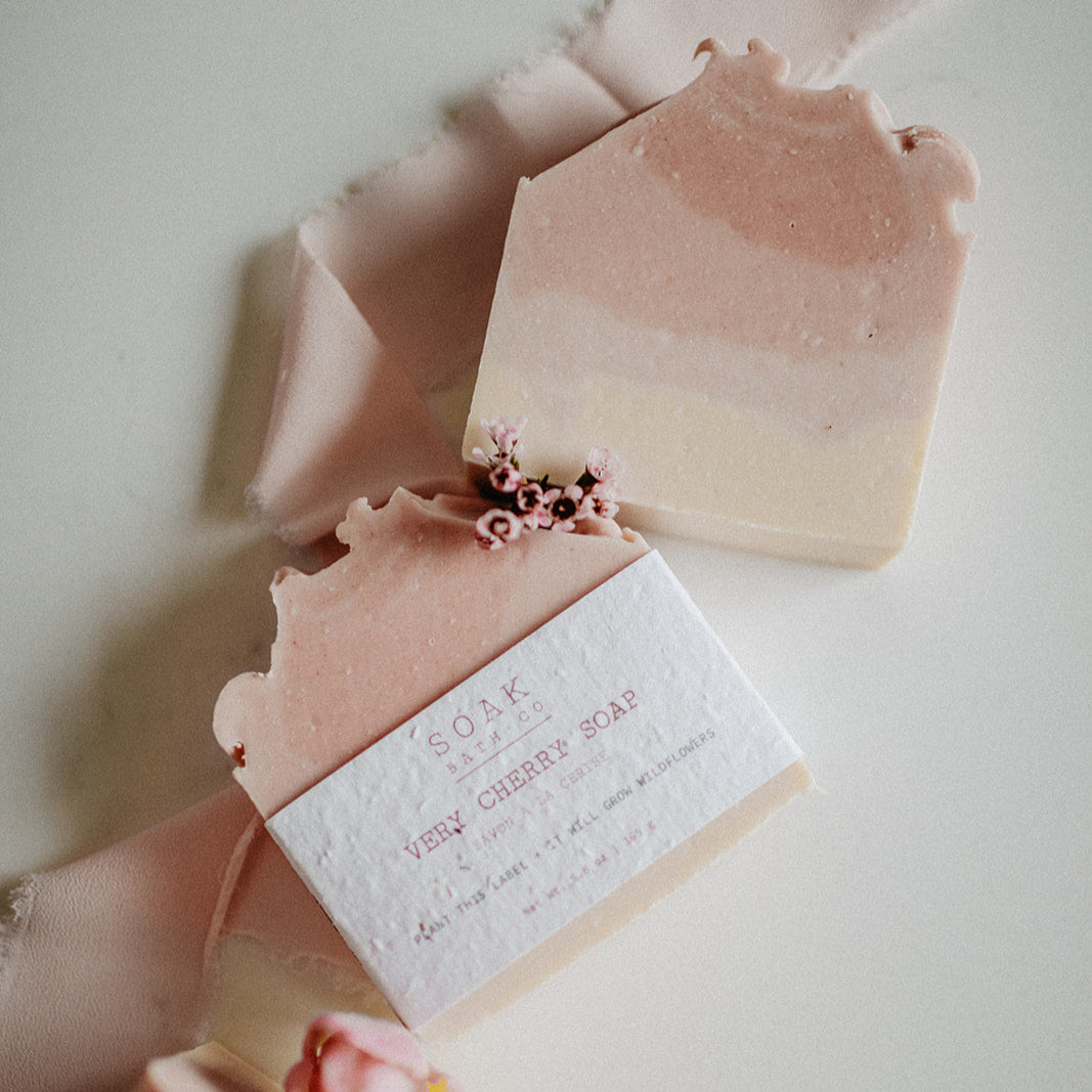 Very Cherry Soap Bar - Canadian Handmade