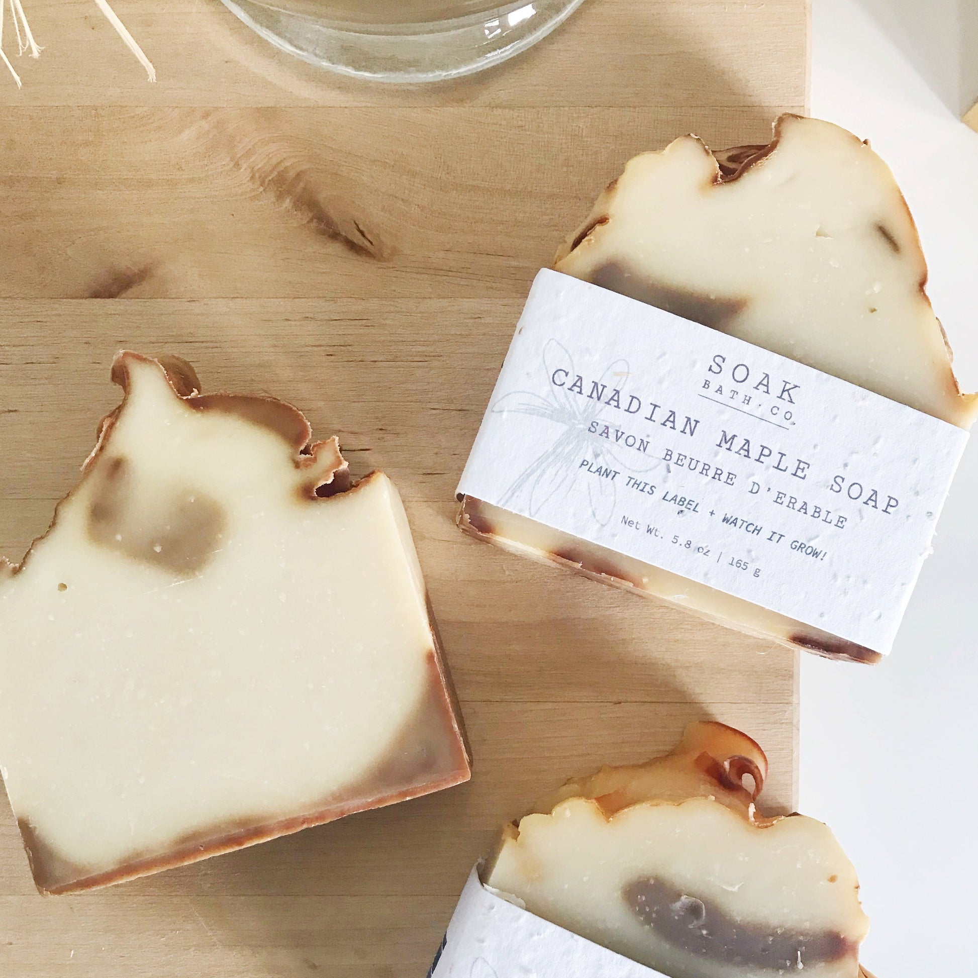 canadian maple soap bars