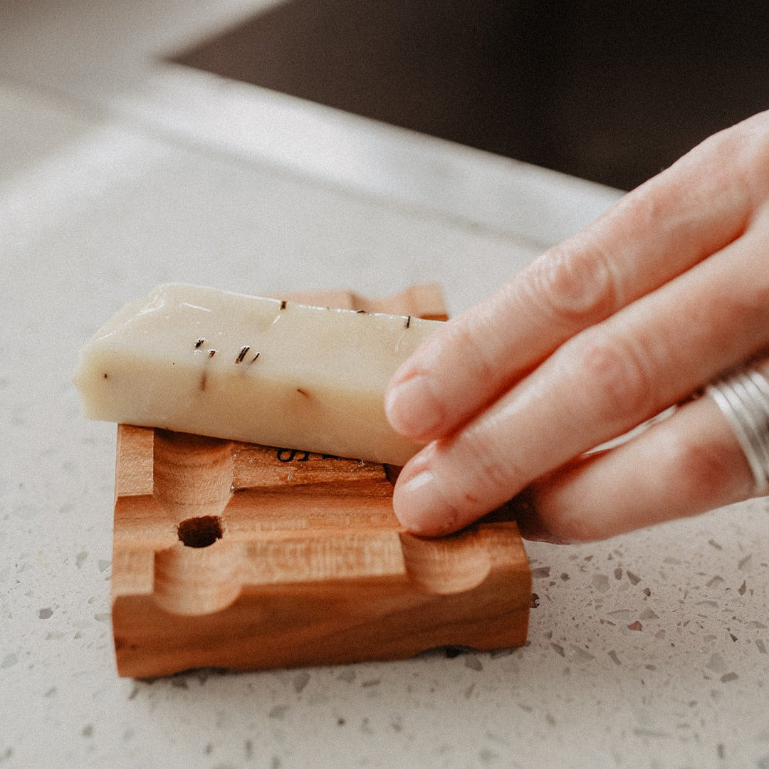 Wooden Soap Saver Tray - Made in Canada