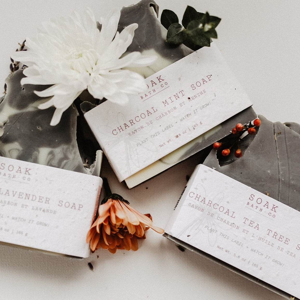 Charcoal Mint Soap Bar - Canadian Handmade
