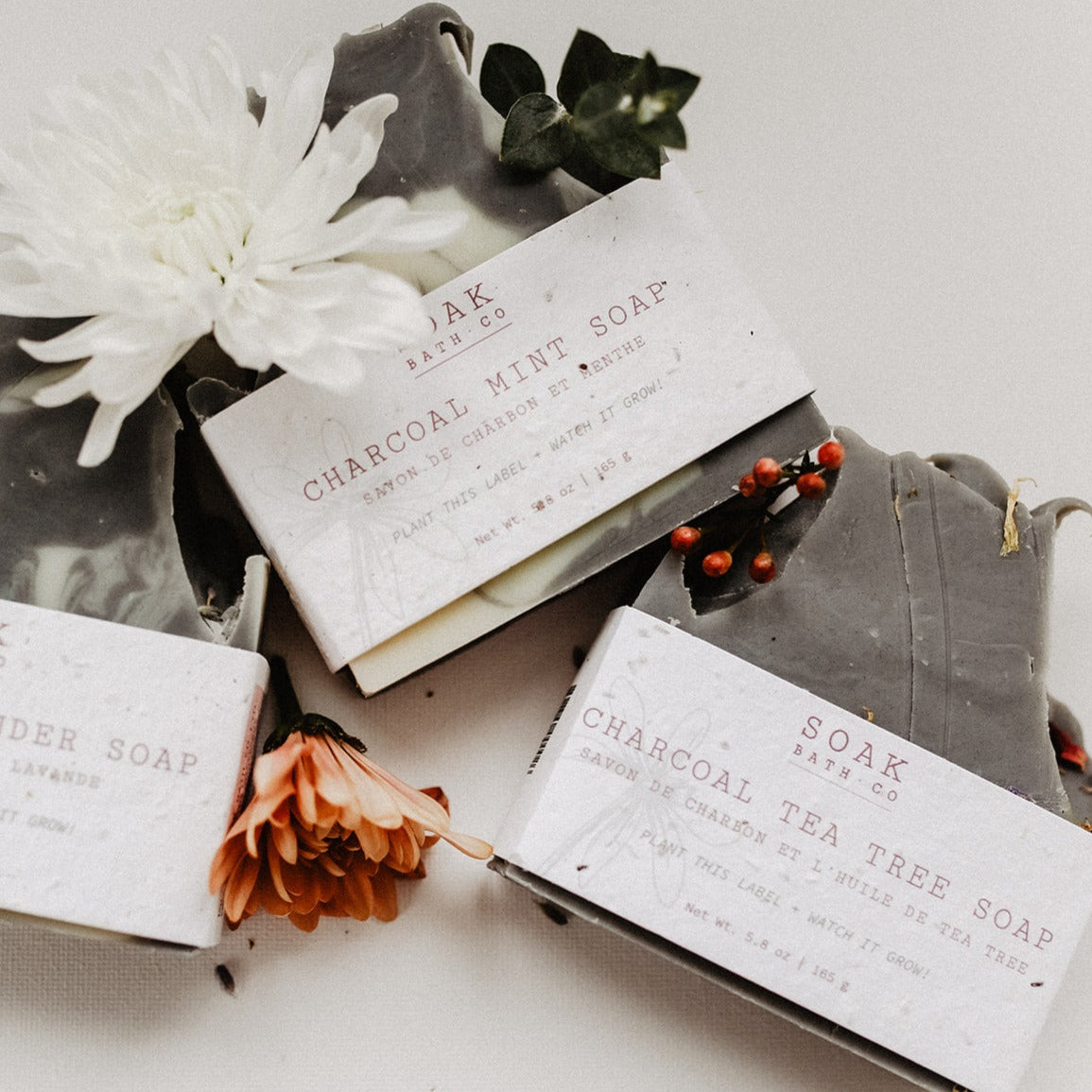 Charcoal Tea Tree Soap Bar - Canadian Handmade