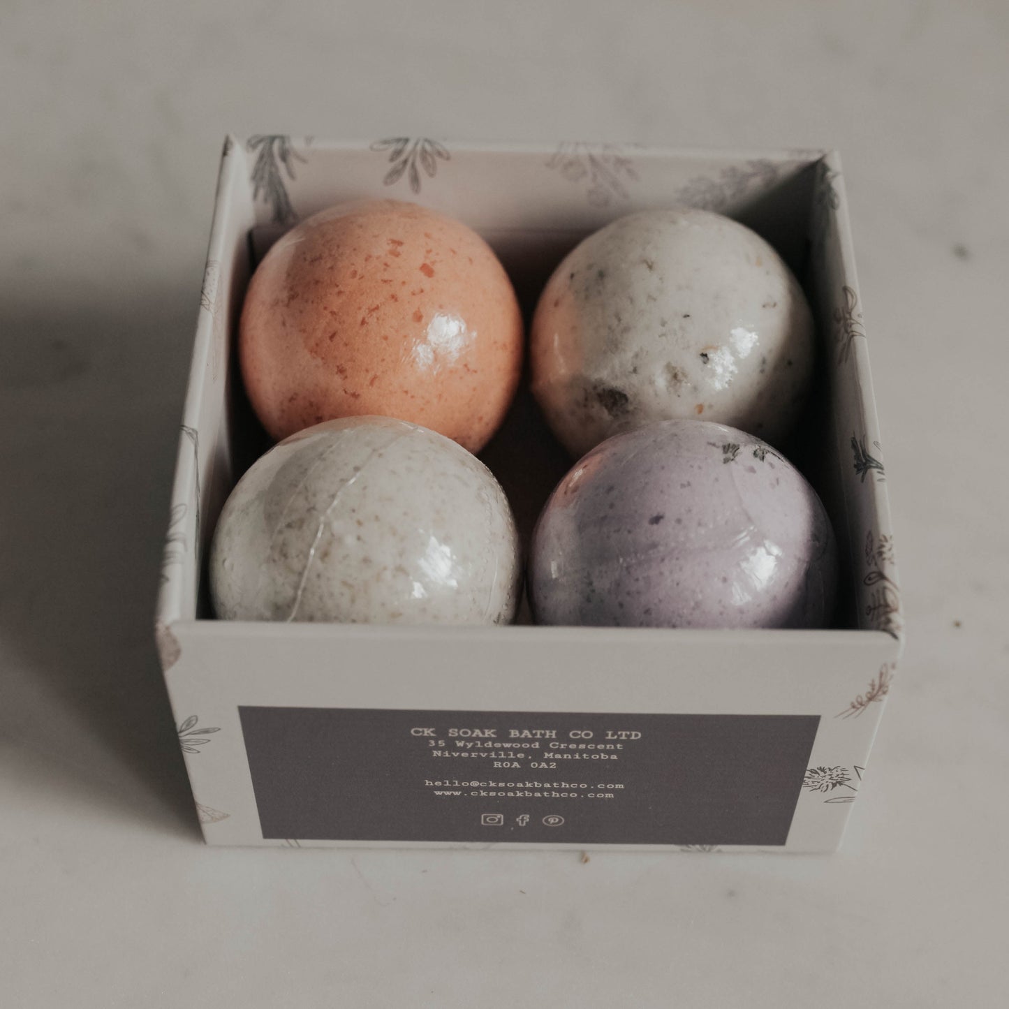 Mini Bath Bomb Gift Box - Canadian Handmade