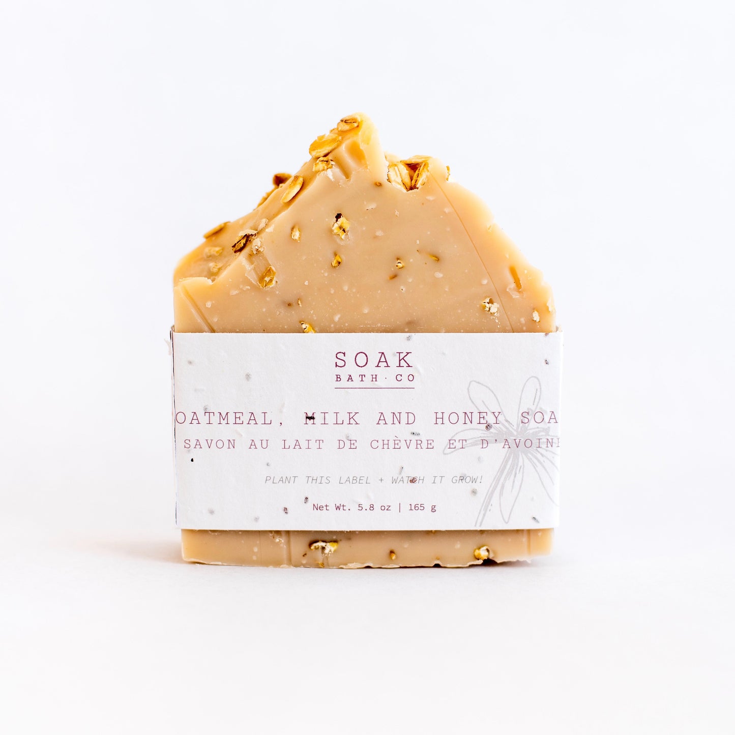 Oatmeal, Milk and Honey Soap Bar - #3 Bestseller - Made in Canada