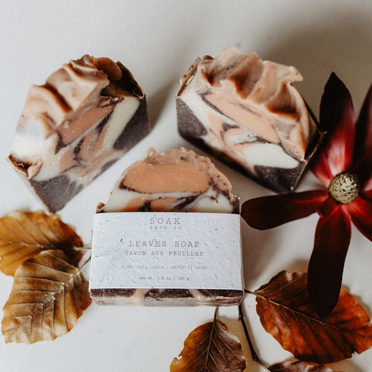 Leaves Soap Bar by SOAK Bath Co Wholesale