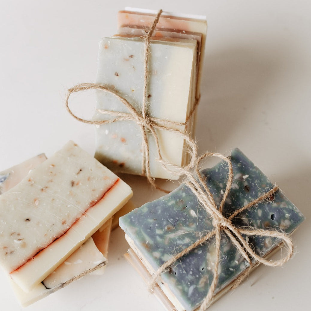 Soap Sample Stacks by SOAK Bath Co