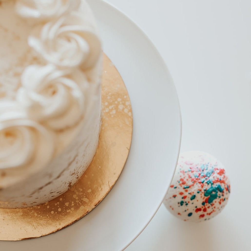 Birthday cake bath bombs handmade in manitoba