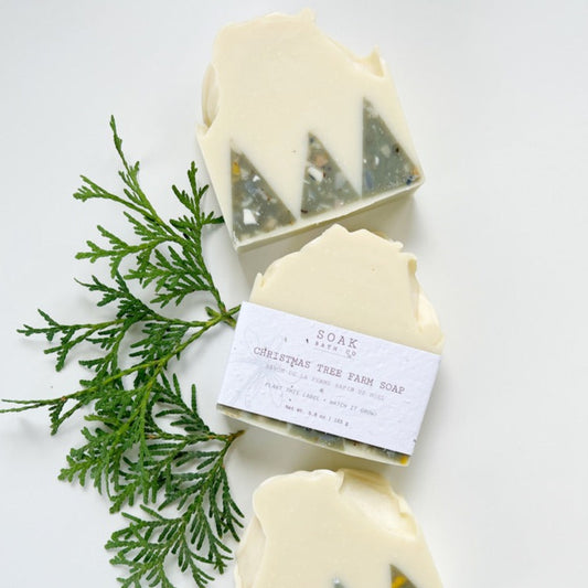 Christmas Tree Farm Soap by SOAK bath Co Wholesale