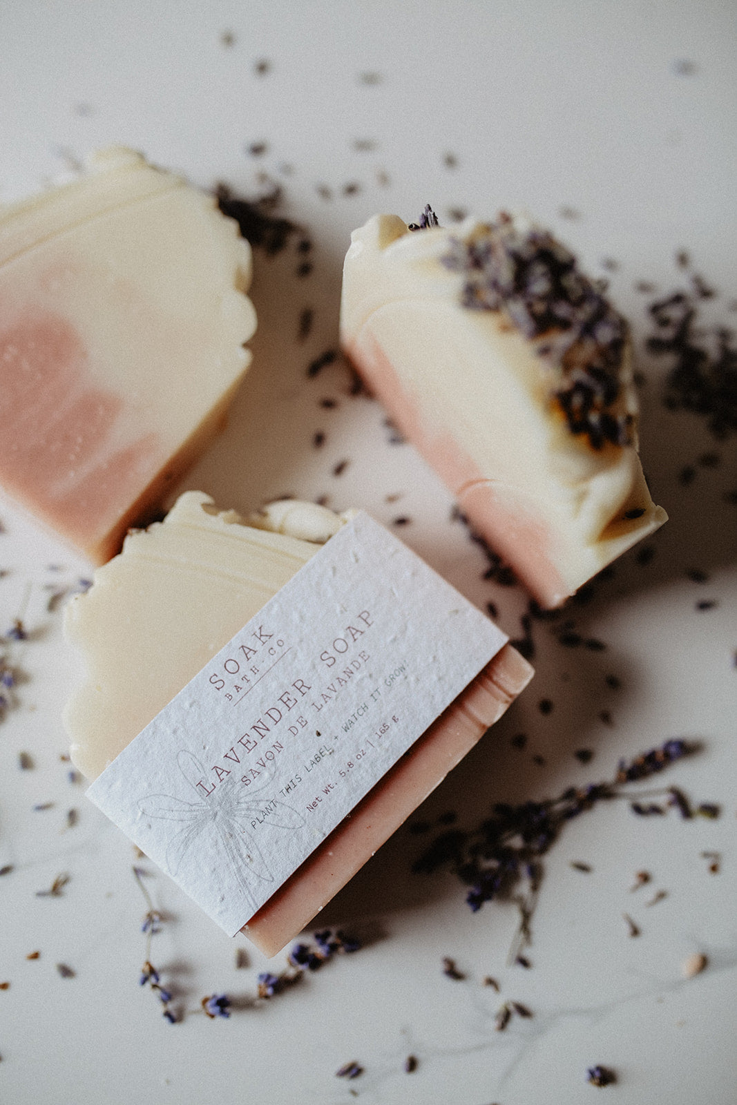 Lavender Soap Bars by SOAK Bath Co Wholesale