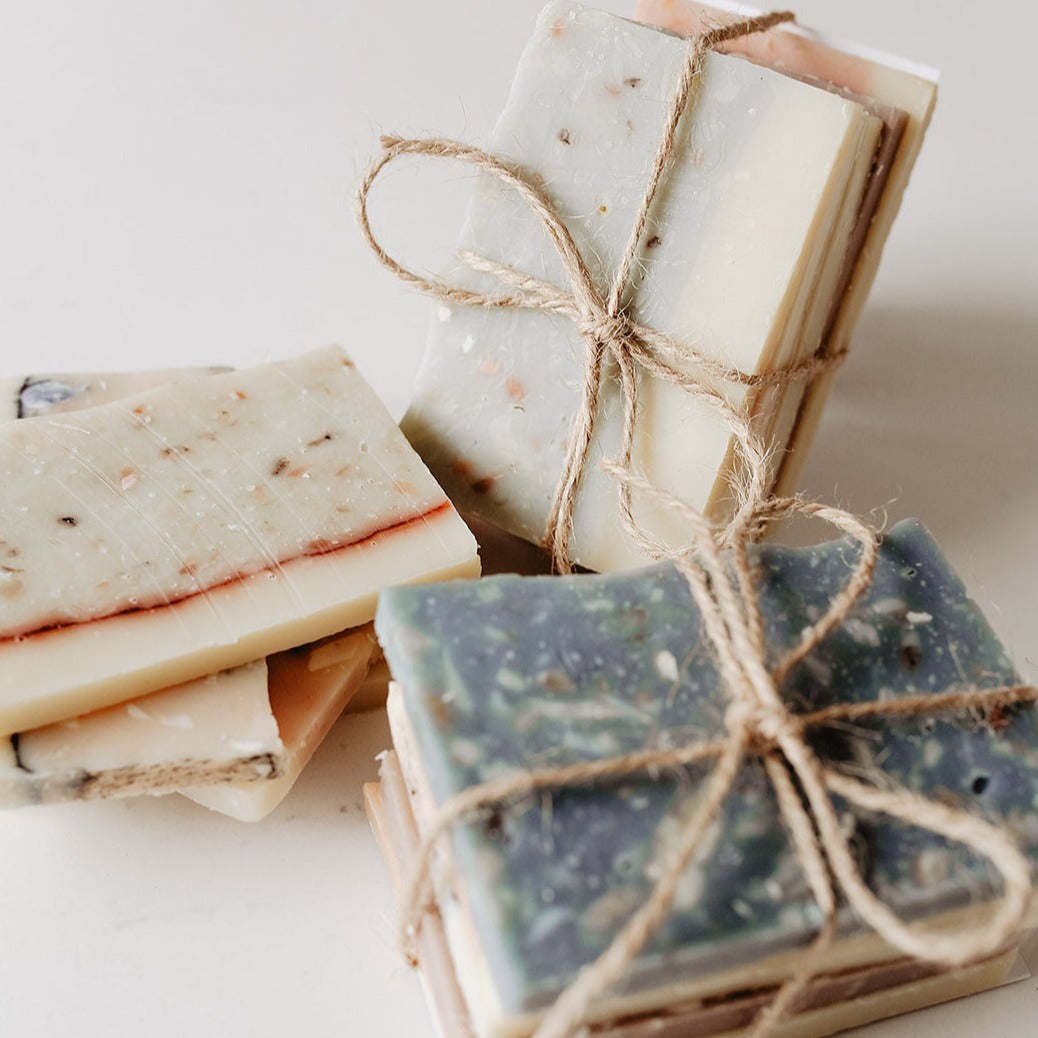 Soap Sample Stacks by SOAK Bath Co