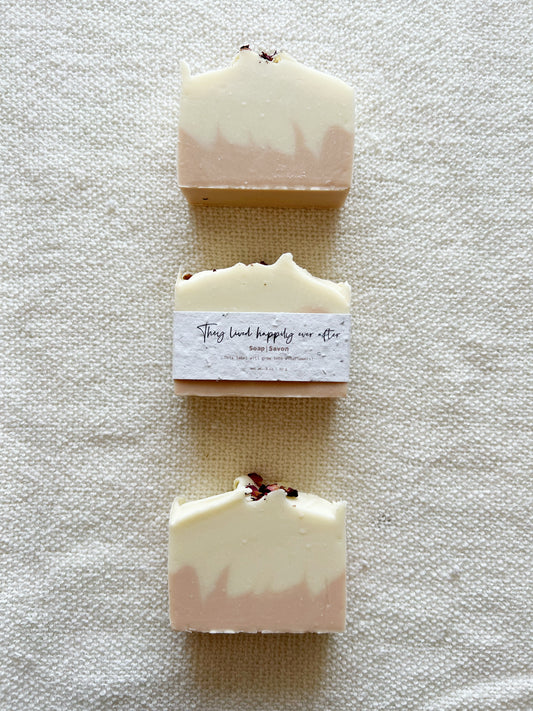 They Lived Happily Ever After: Mini Soap Bar