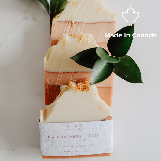 Bloomin' Neroli Soap Bar - Made in Canada