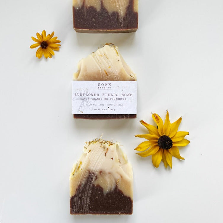 Sunflower Fields Soap Bar