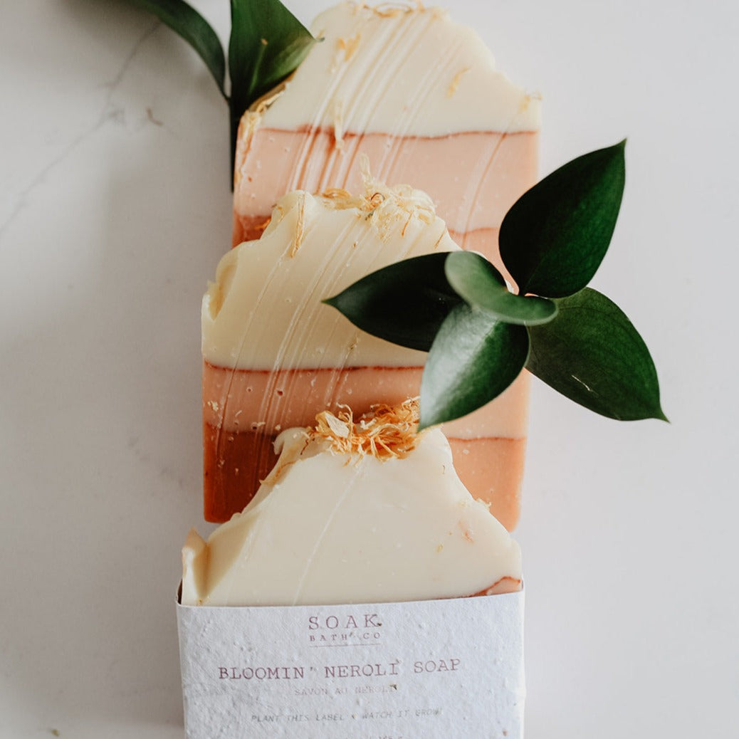 Bloomin' Neroli Soap Bar by SOAK Bath Co Wholesale