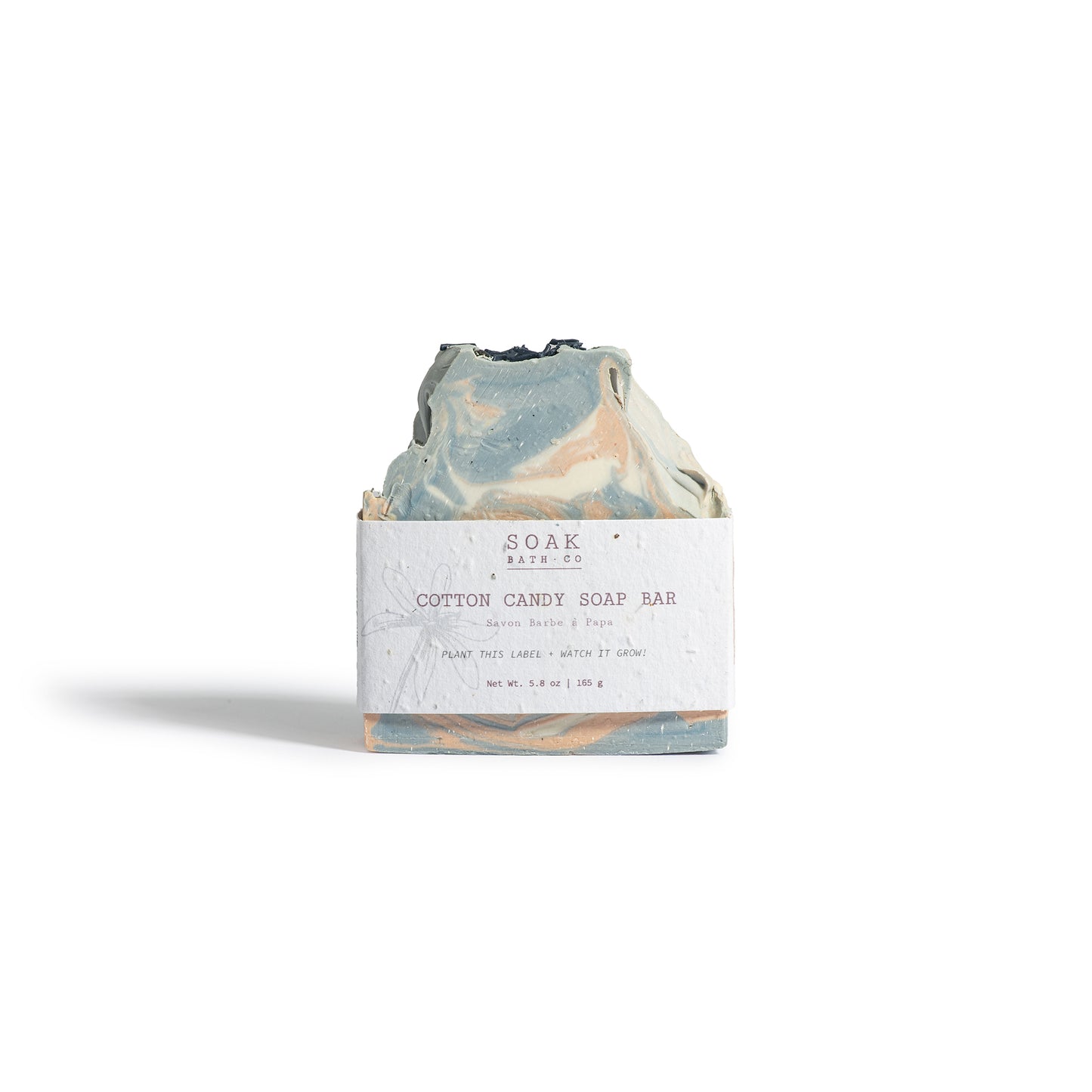 Cotton Candy Soap Bar by SOAK Bath Co