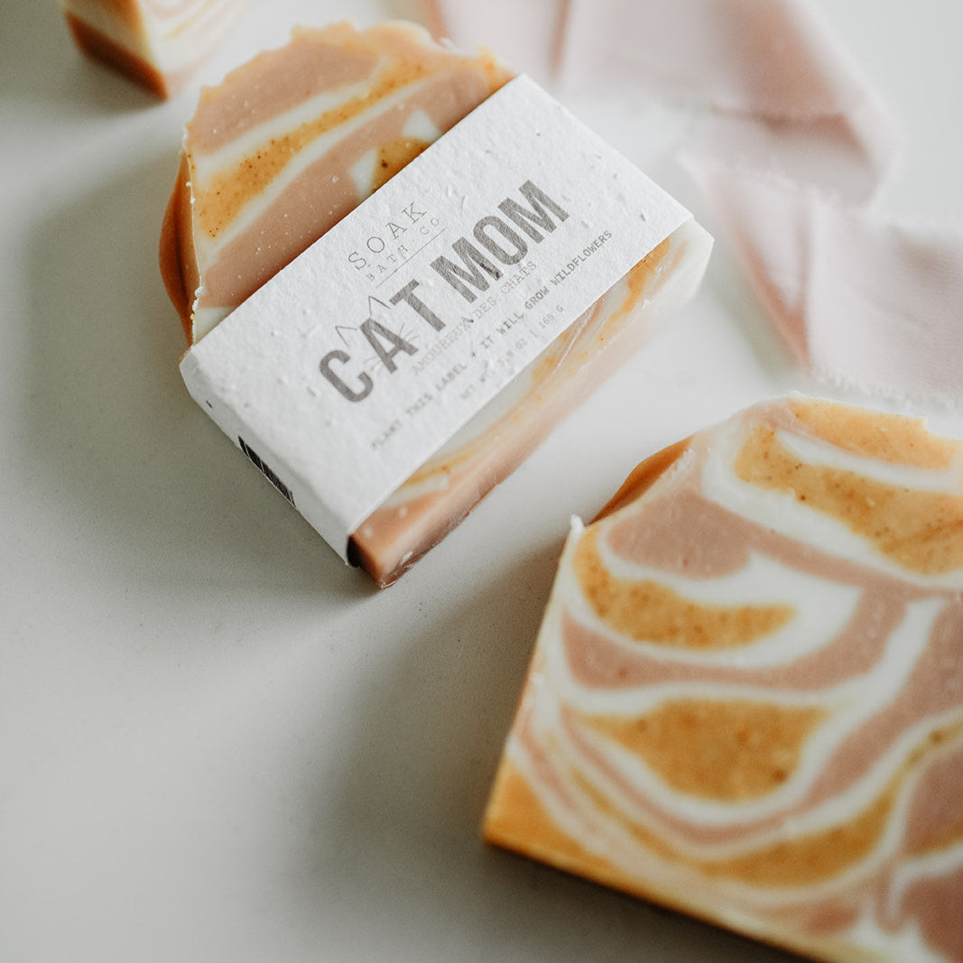 Cat Mom Soap Bar