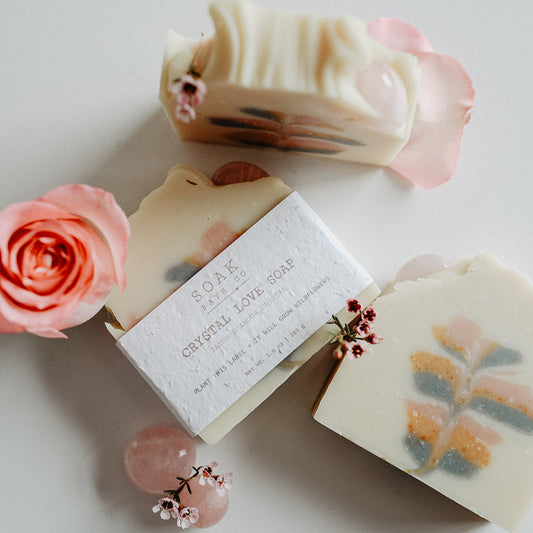 Crystal Love Soap - Canadian Made