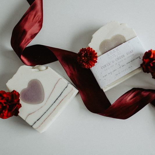 Cupid's Crush soap bar for valentine's day