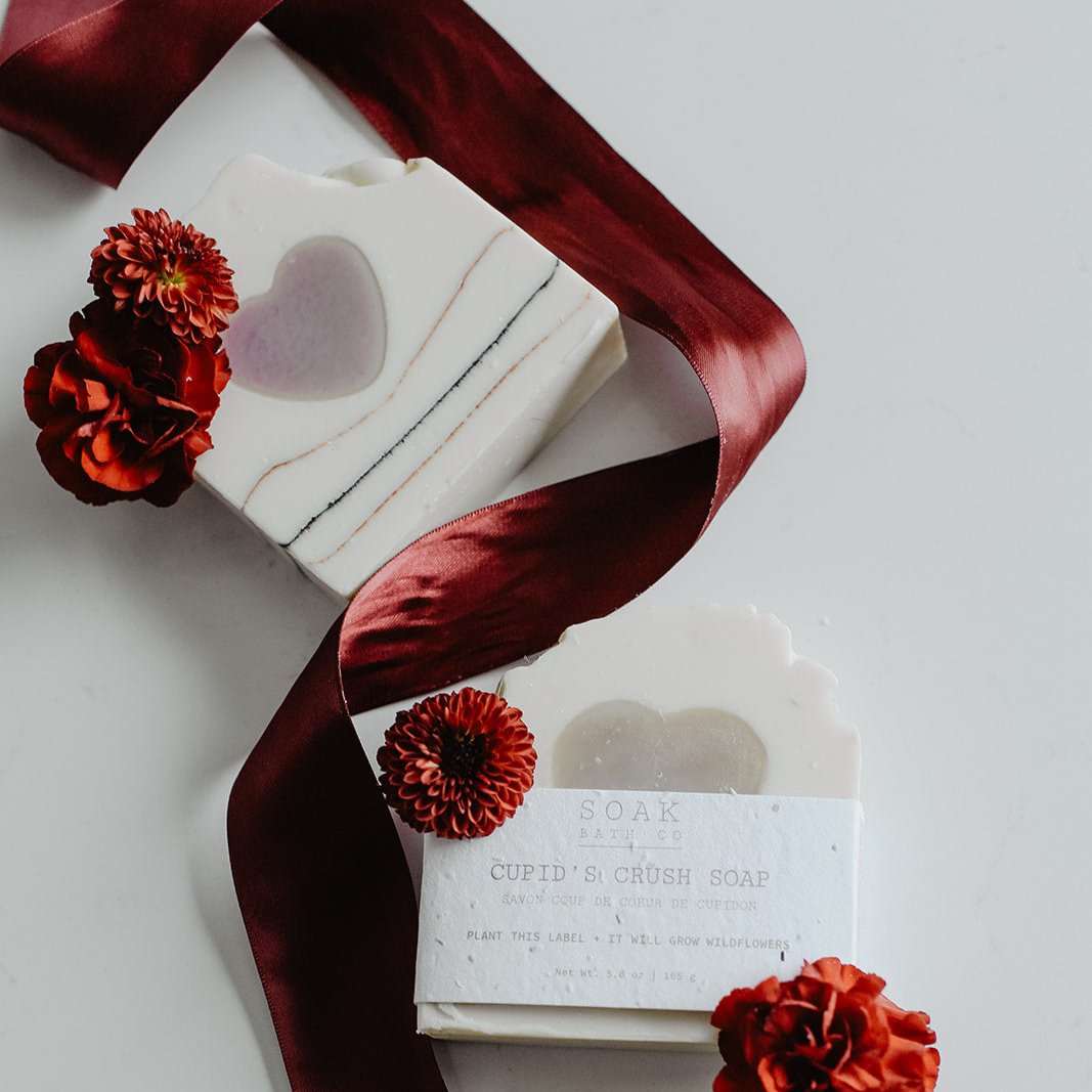 Cupid's Crush Soap Bar for Valentine's Day Collection