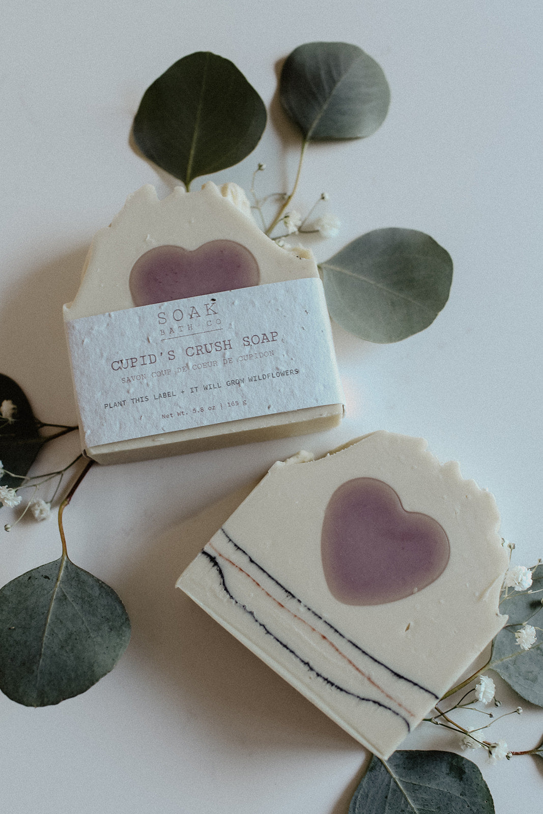 Cupid's Crush Soap Bar by SOAK Bath Co Wholesale