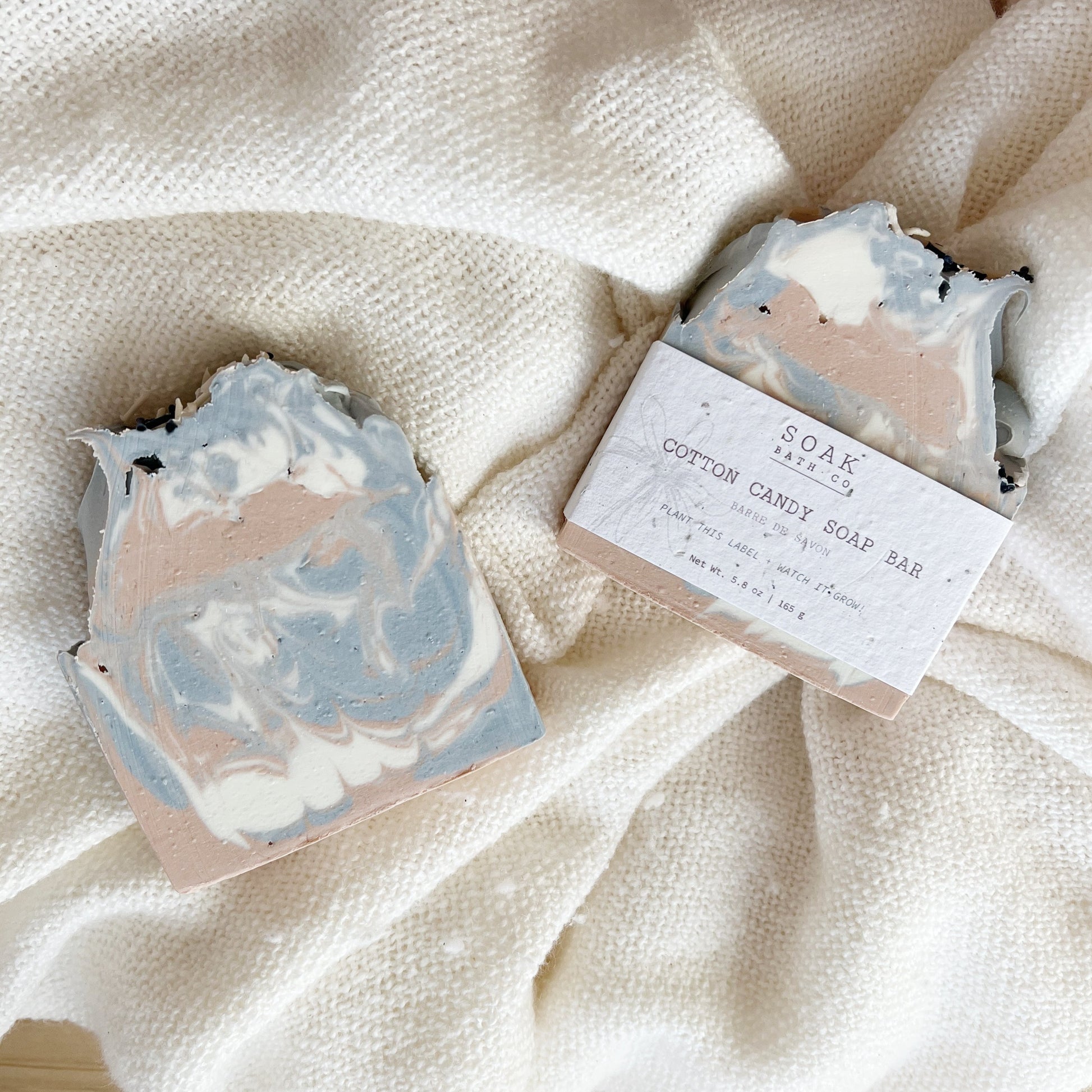 Cotton Candy Soap Bar by SOAK Bath CO