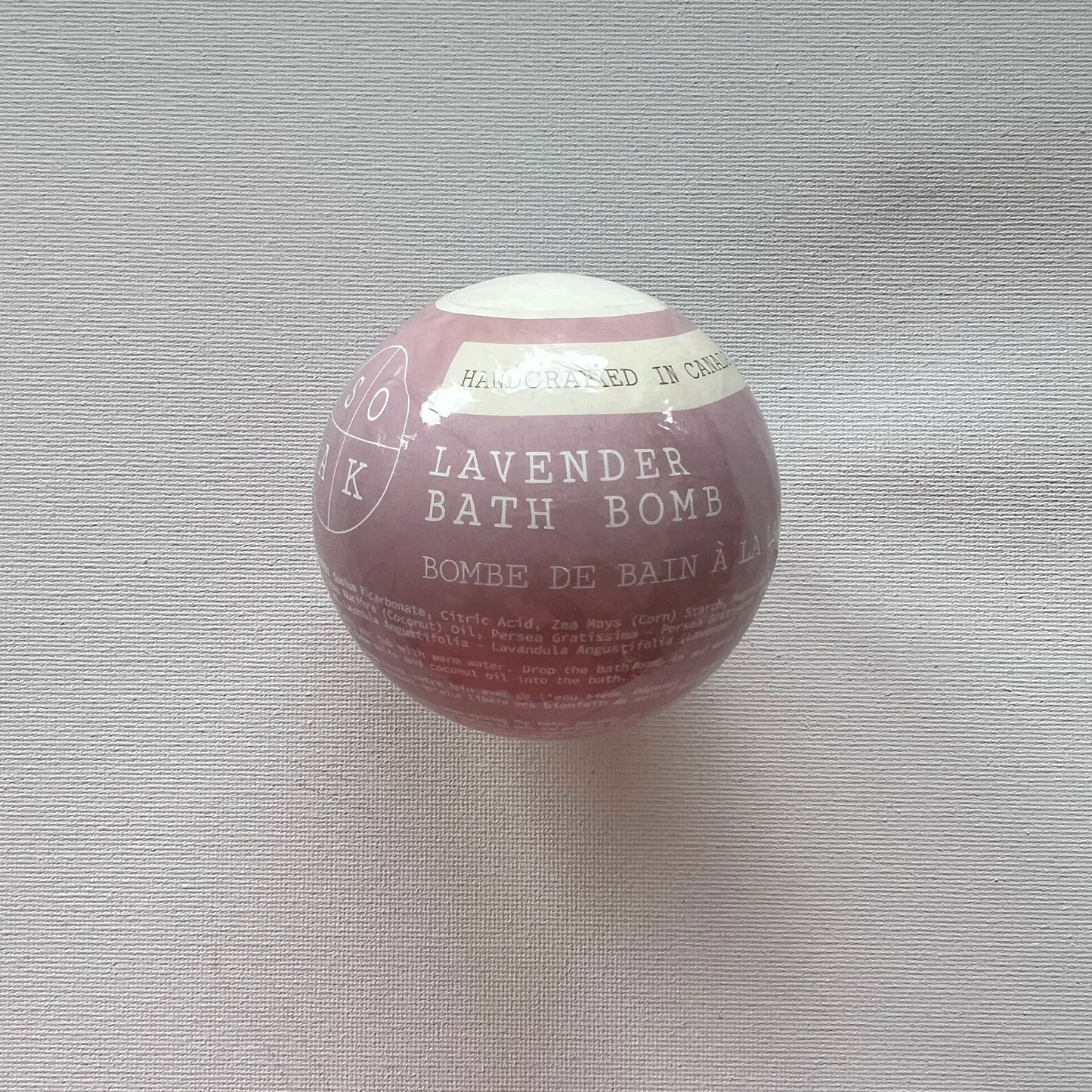 Lavender Bath Bomb - Made in Canada