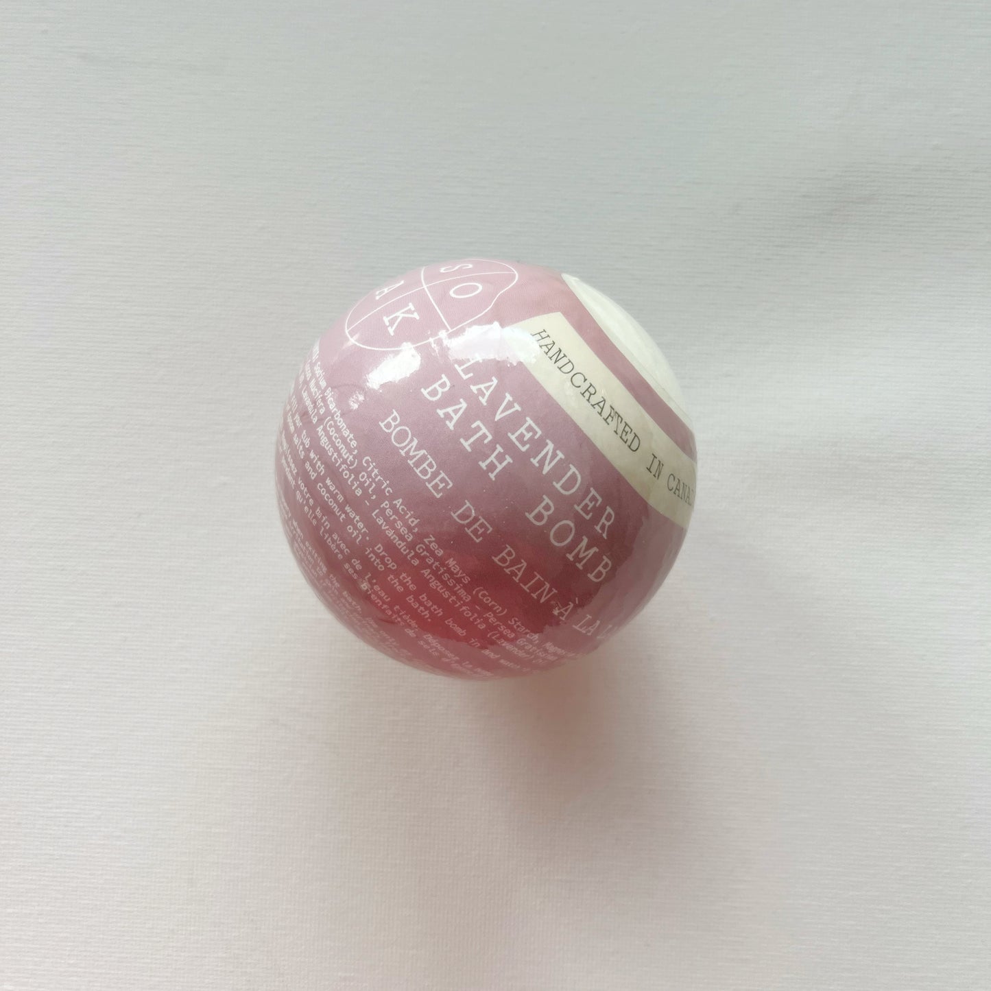 Lavender Bath Bomb - Made in Canada