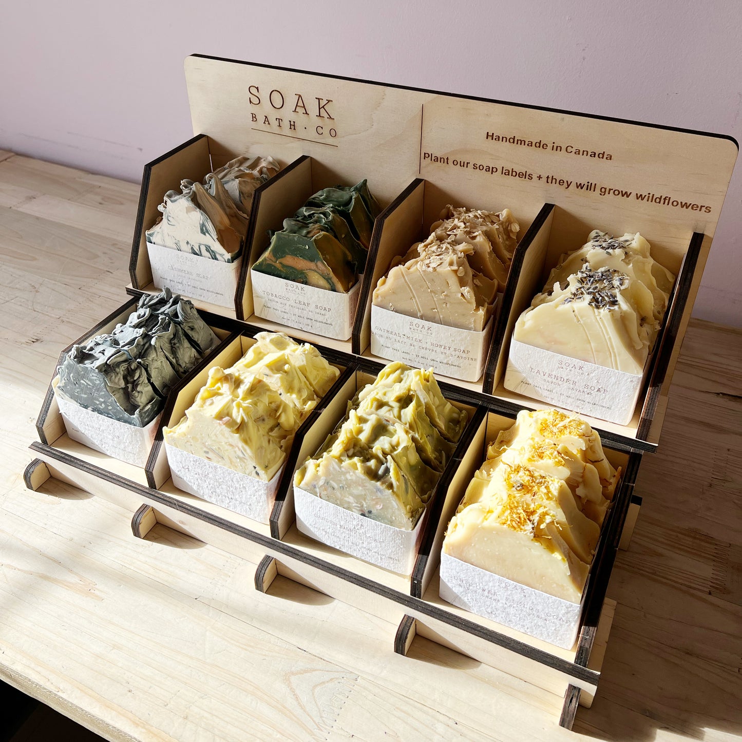 Wholesale Starter Pack – Mini Display (8 SKU)