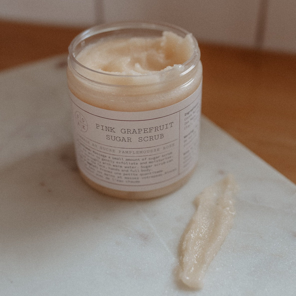 Pink Grapefruit Sugar Scrub by SOAK Bath Co