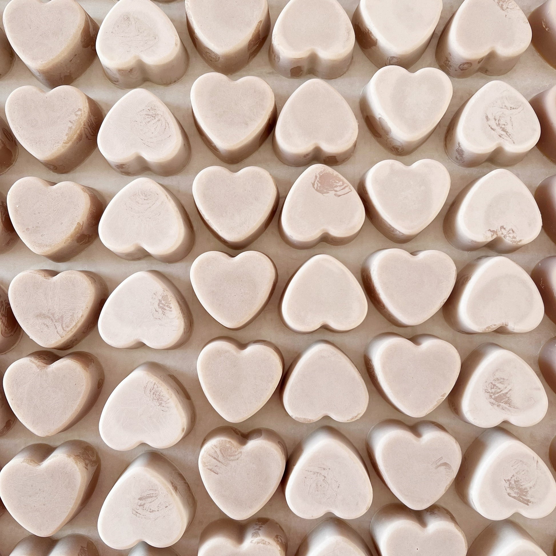 Mini Purple Heart Sample Soaps made in Canada