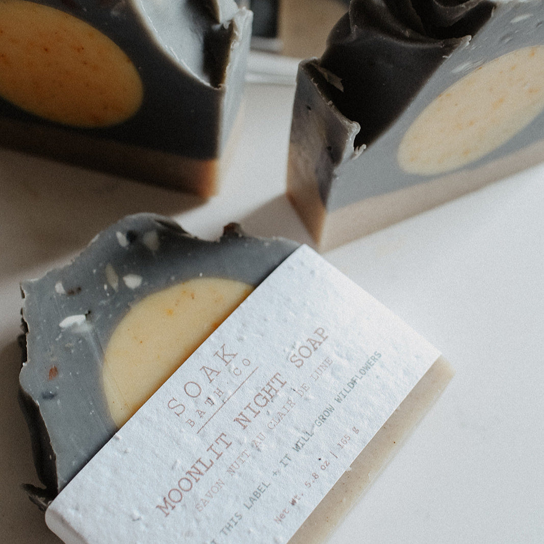 Moonlit Night Soap Bar by SOAK bath Co wholesale