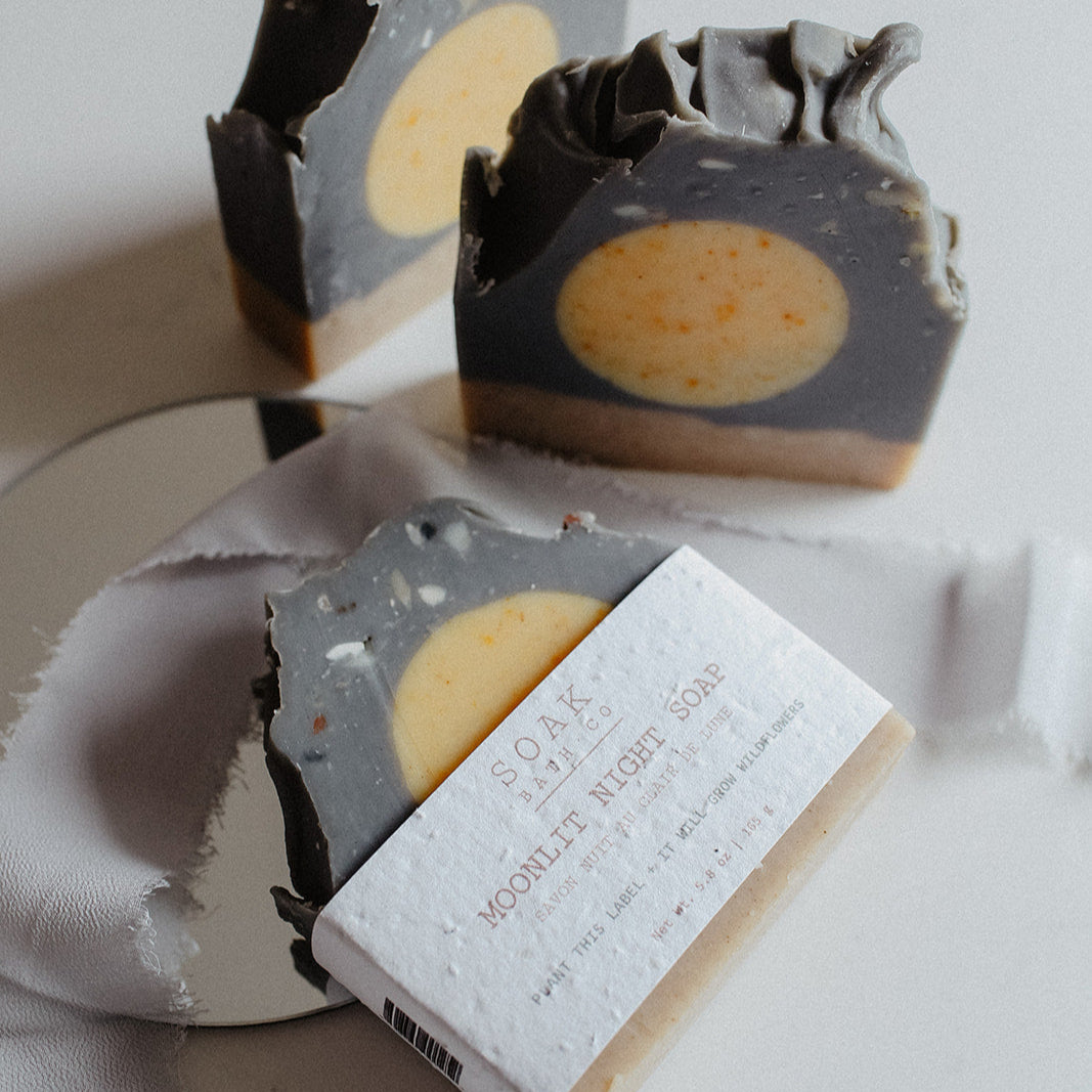 Moonlit Night Soap Bar by SOAK Bath Co Wholesale