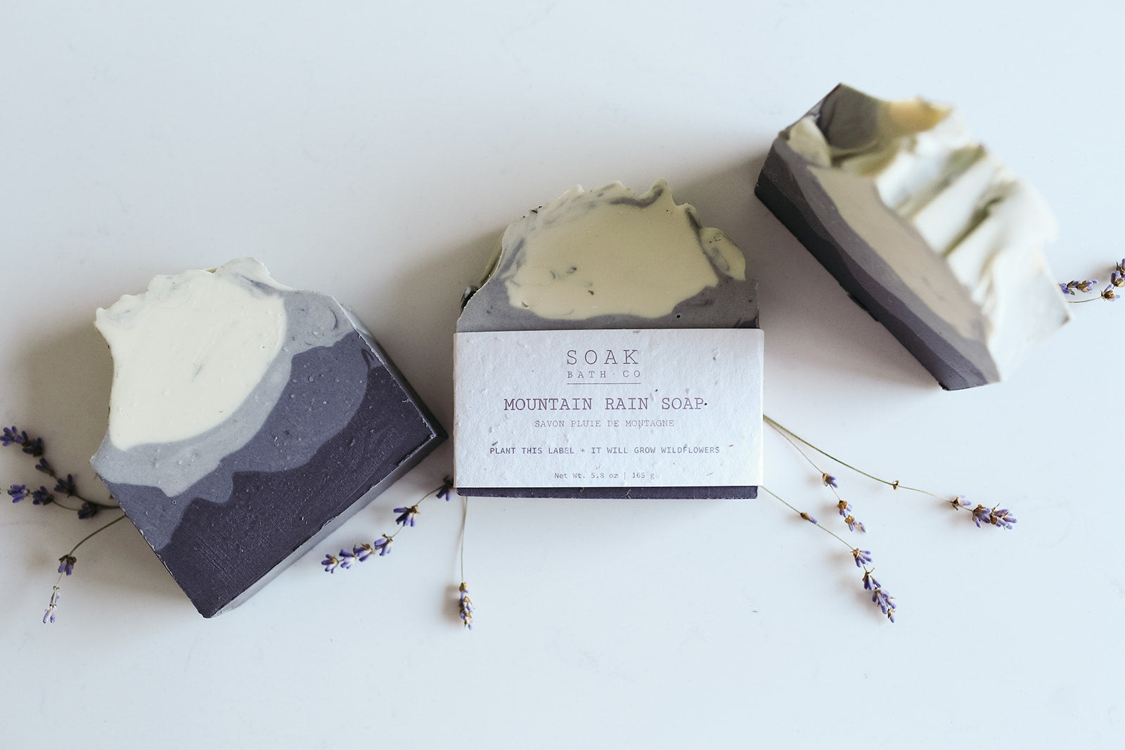 Mountain Rain Soap Bar Landscape