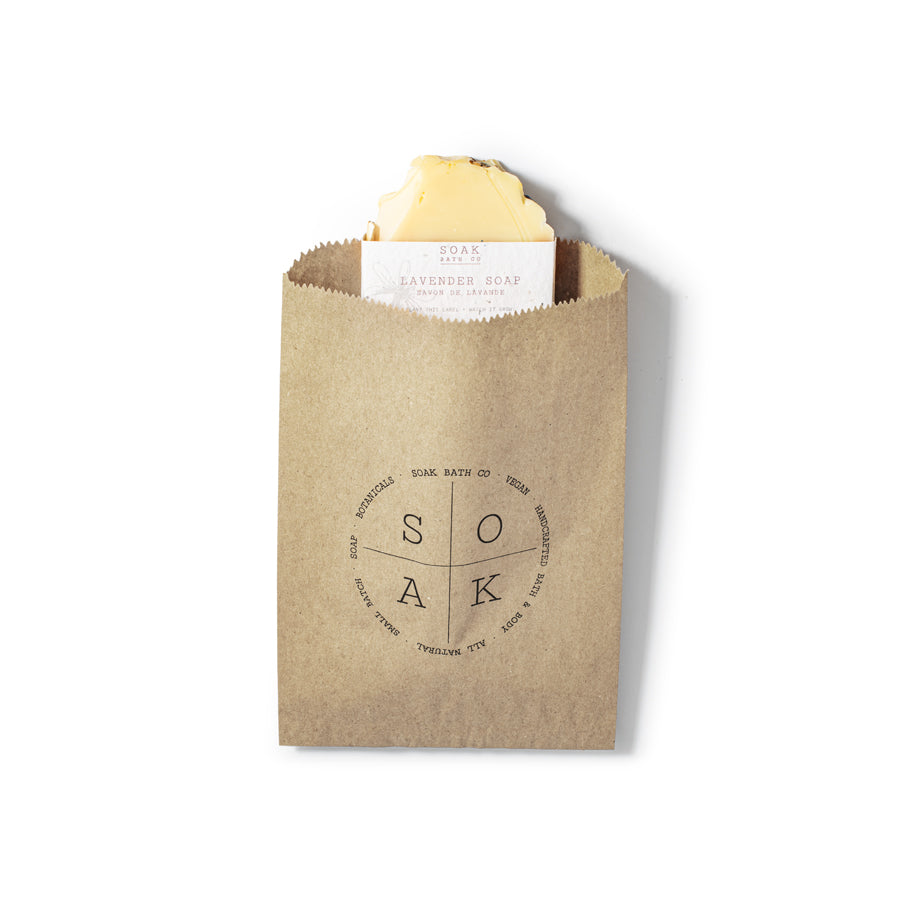 SOAK Branded Kraft Paper Bag