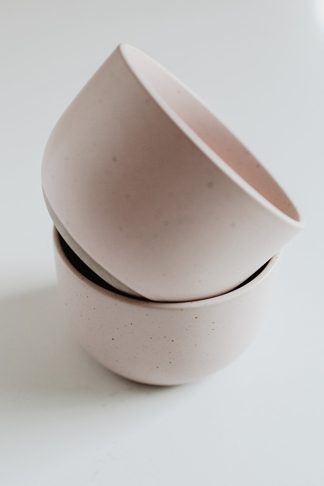 Blush Pink Ceramic Bowl