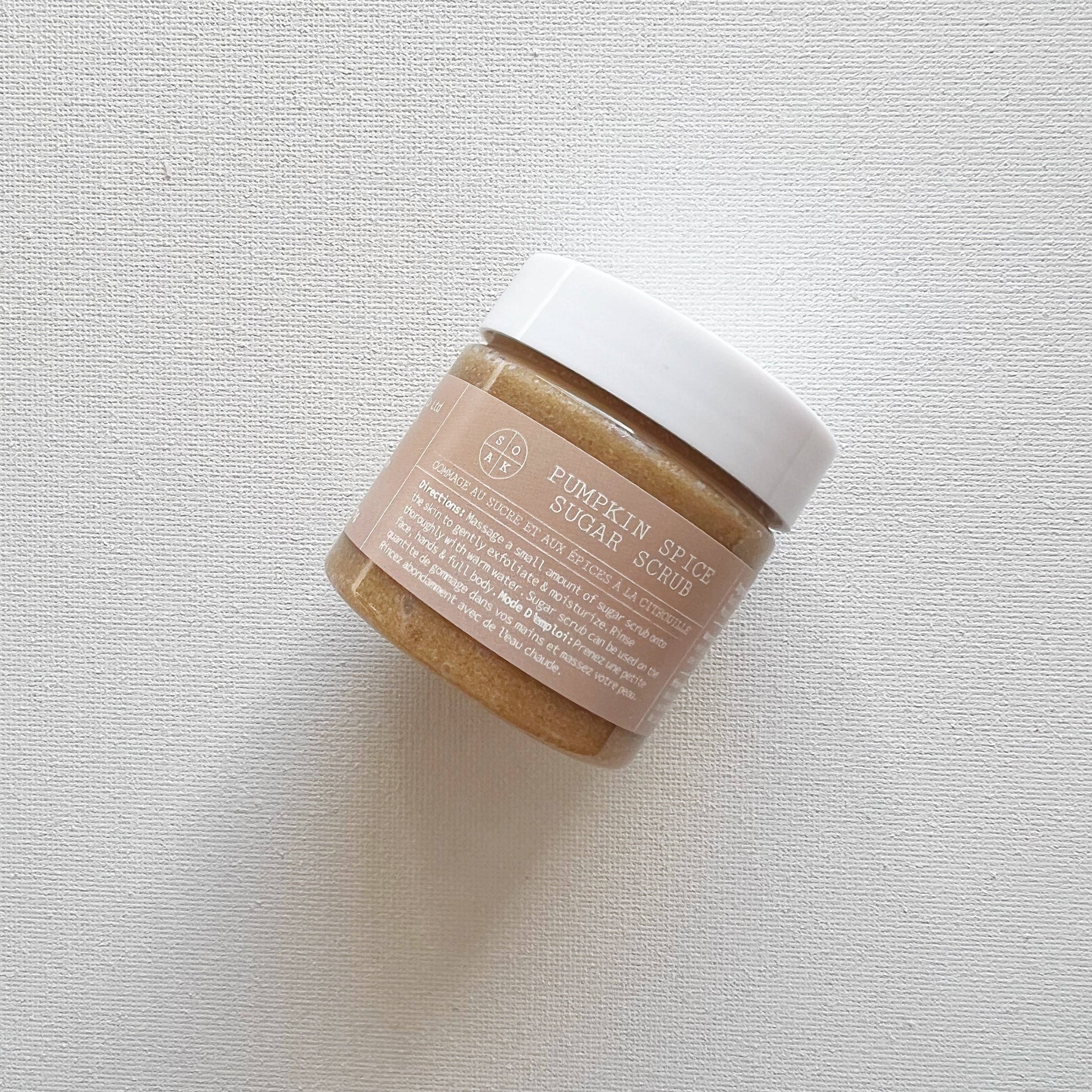 Pumpkin Spice Sugar Scrub Mini by SOAK Bath Co 